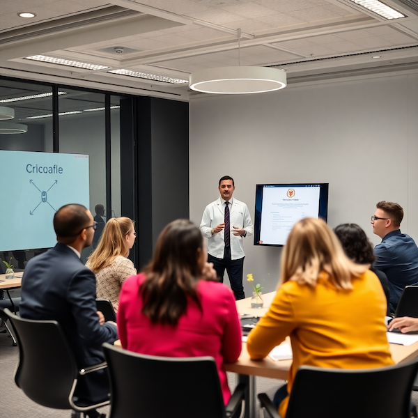 Corporate training workshop